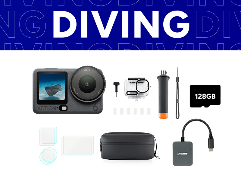 Osmo Action 6 Diving Bundle